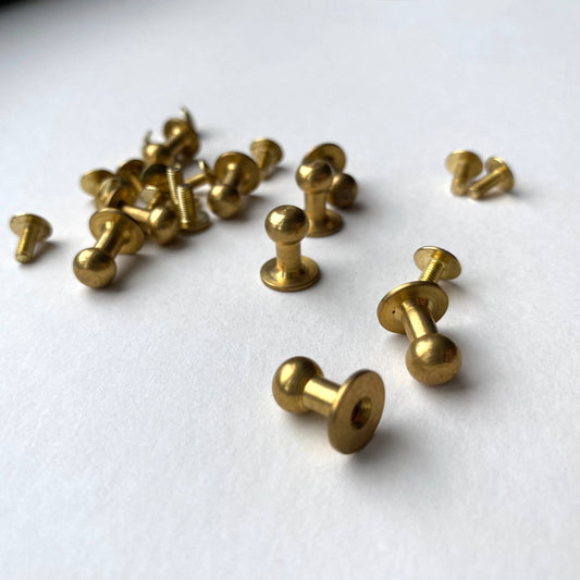 Introducing Our Premium Solid Brass Sam Browne Studs