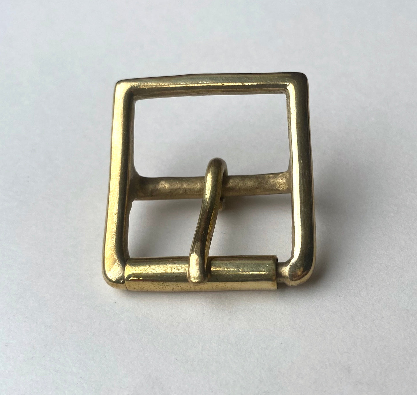 1 2 5 inch brass roller buckle uk 32 mm British Leather Supplies