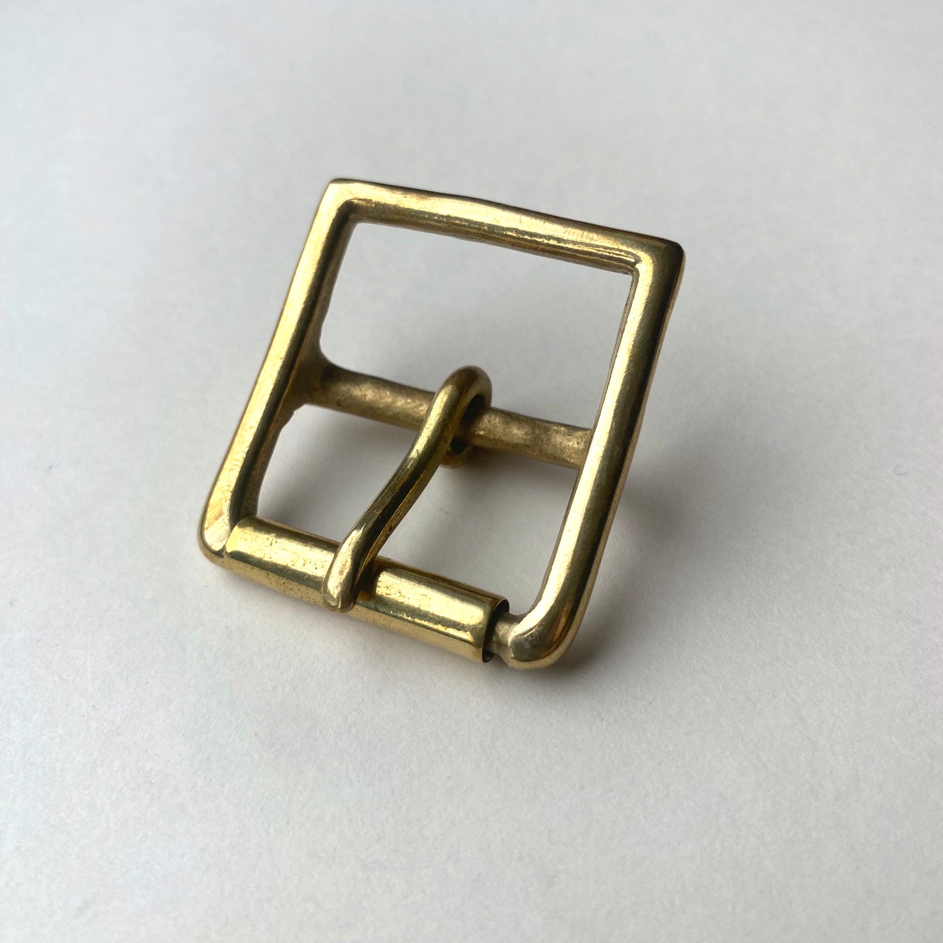 1 2 5 inch brass roller buckle uk 32 mm British Leather Supplies