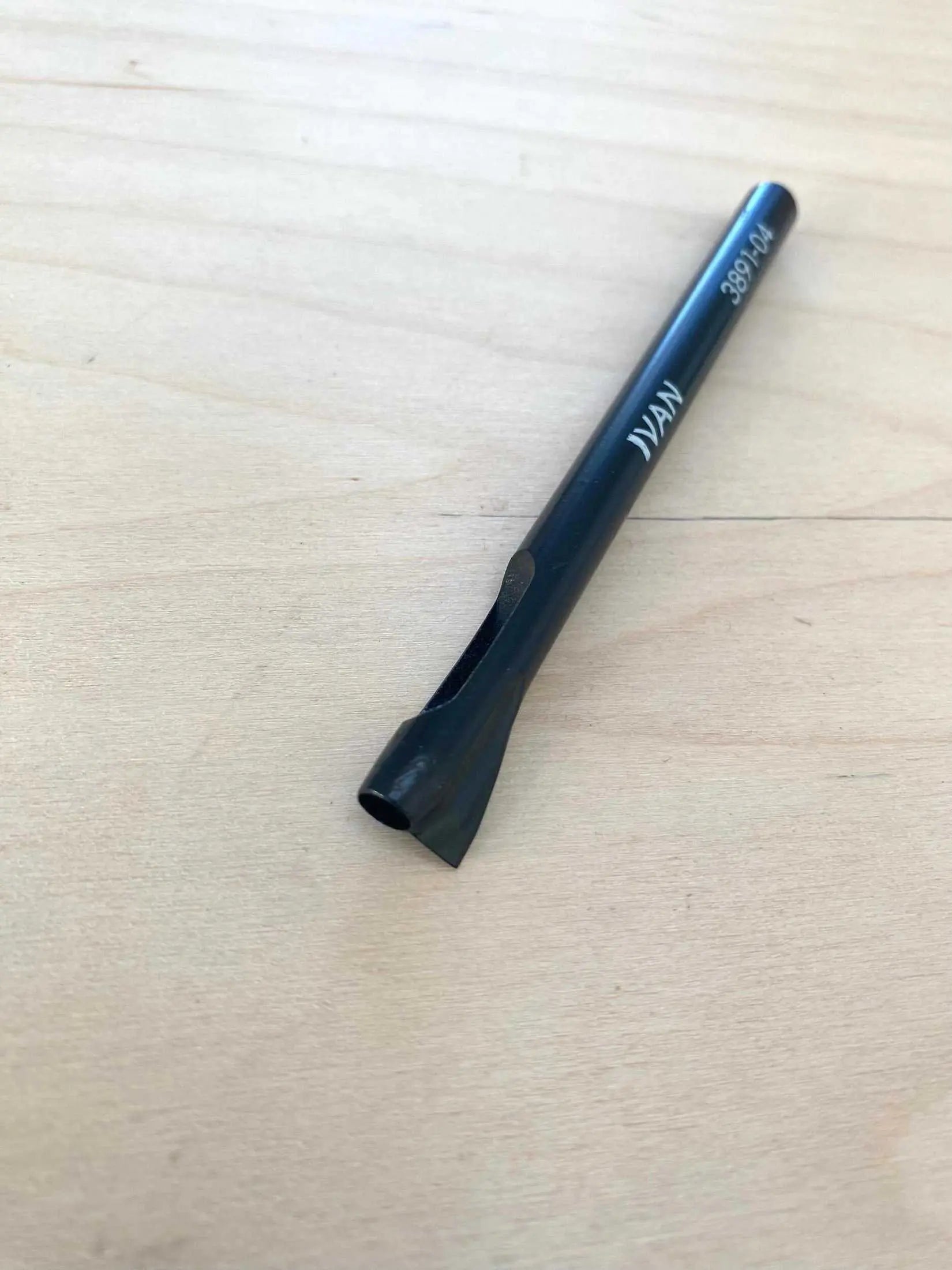 Sam Browne Leather Button Hole Punch tool, 5mm size, for precise leatherworking.