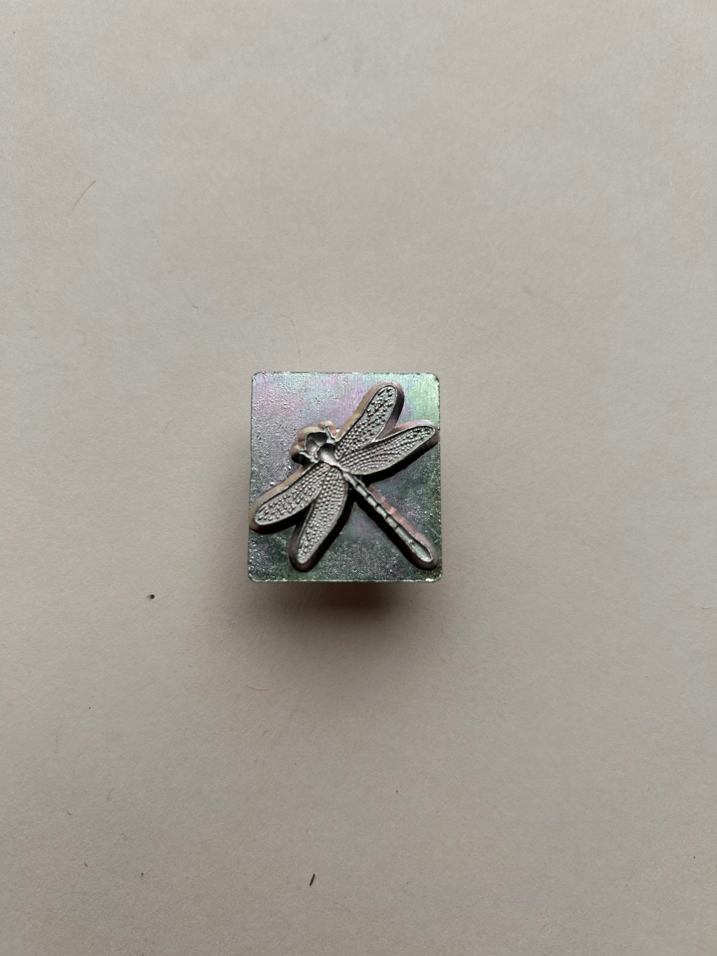 Leather Embossing Dragonfly
