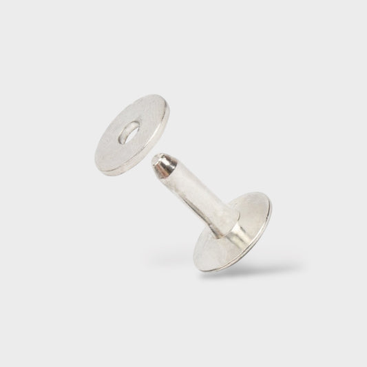 Silver Decorative Rivets and Burrs - Aluminium