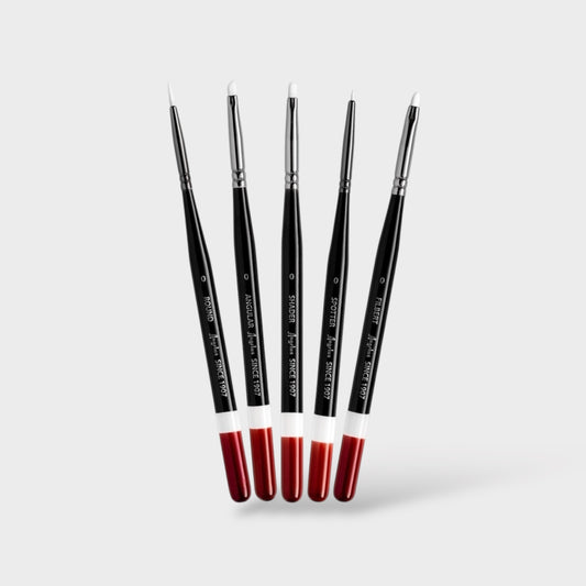 Angelus Micro Detail Paint Brushes 5 Piece Set