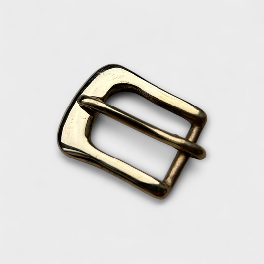 Solid Brass Belt Buckle 0.75 inch (20 mm) - Frame and Pin Style 9