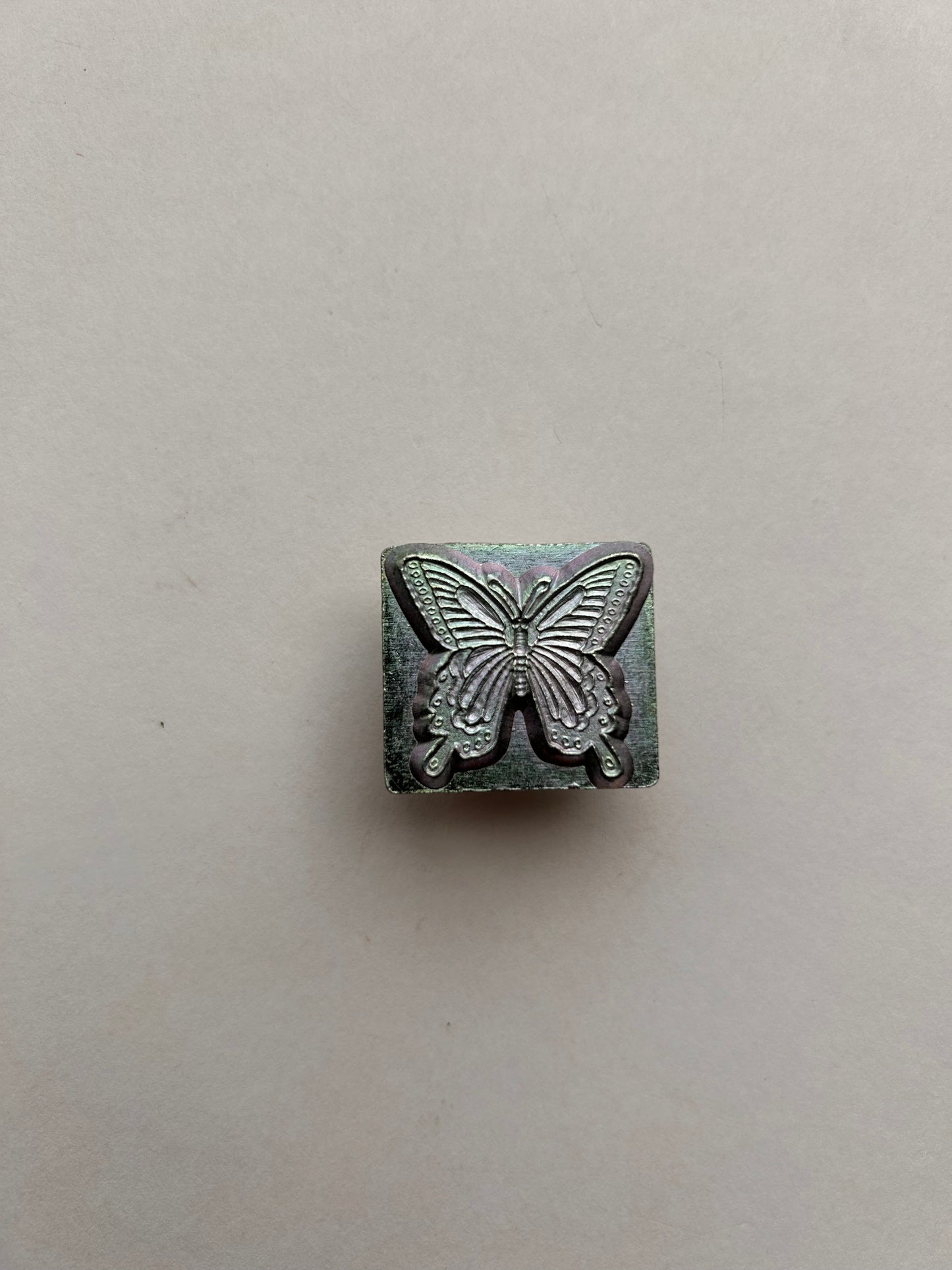 Leather Embossing Butterfly Stamp