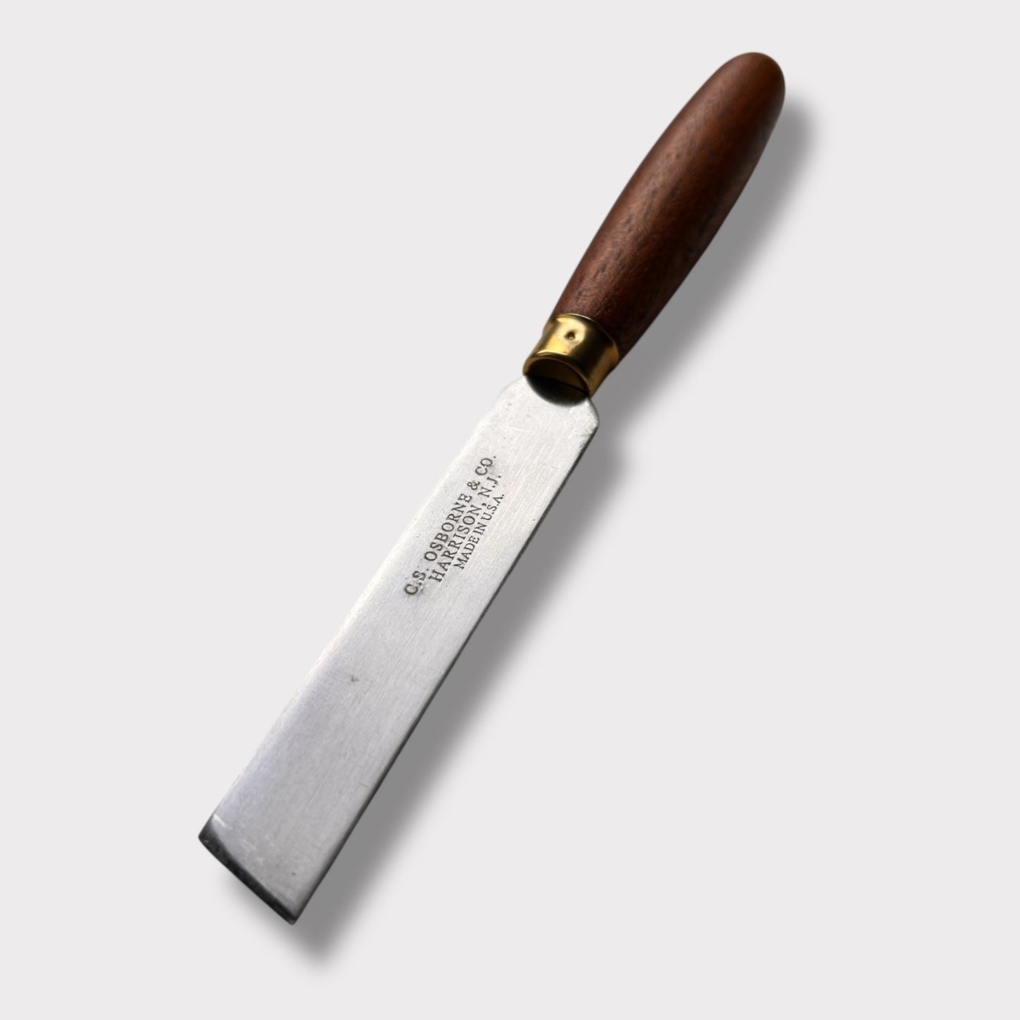 CS Osborne Square Point Leather Knife No. 76