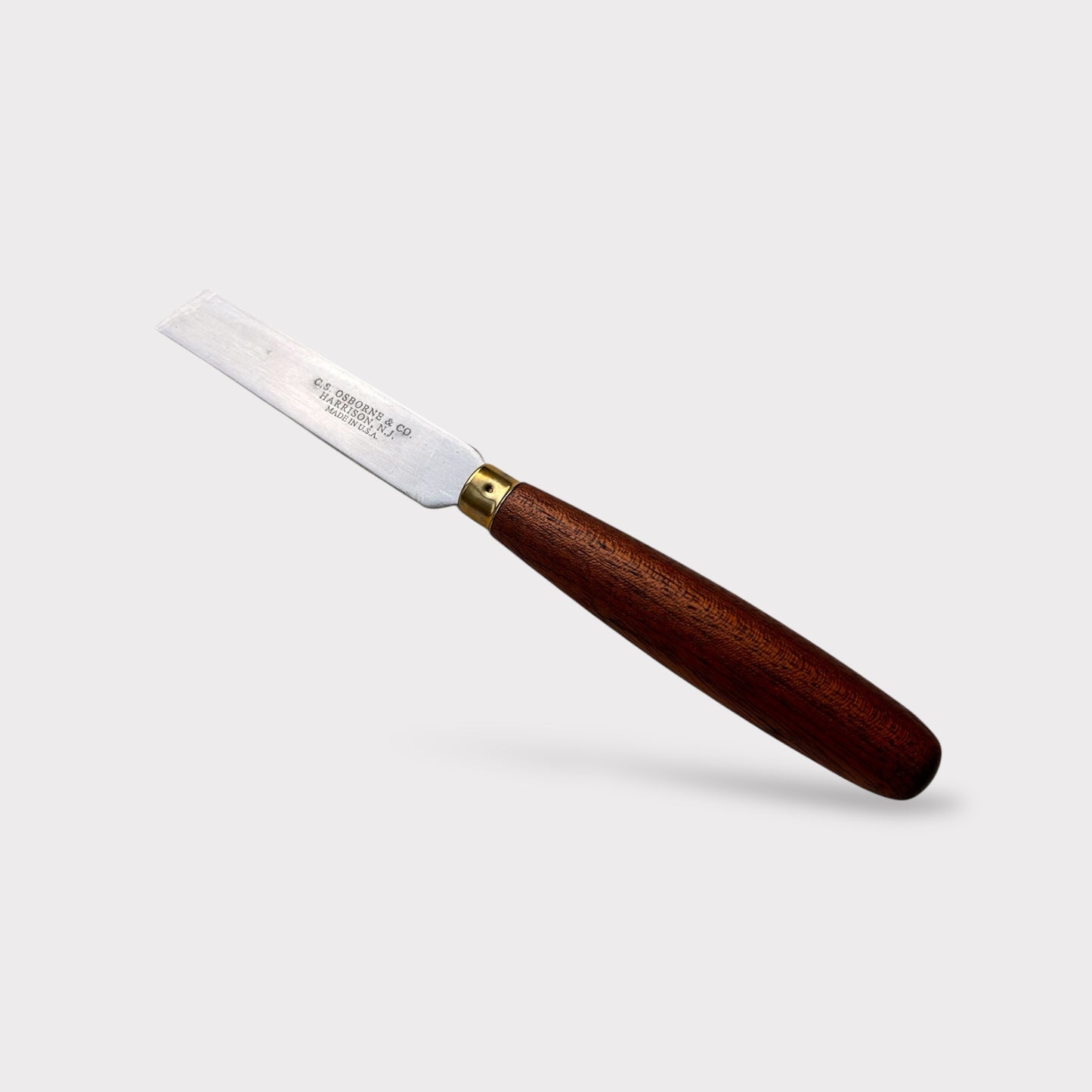 CS Osborne Square Point Leather Knife No. 76