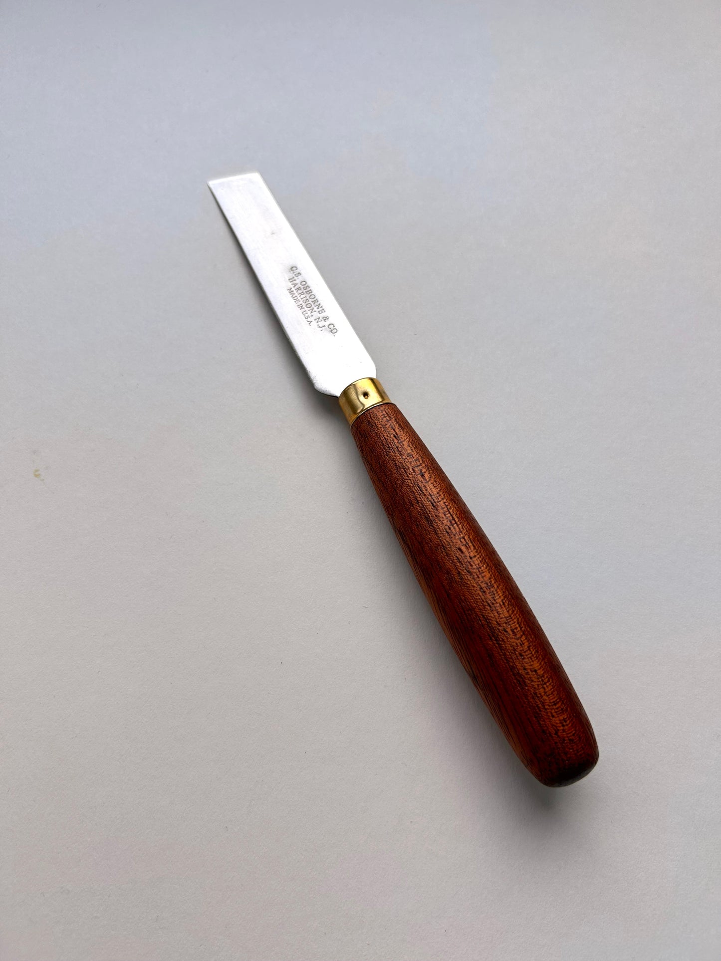 CS Osborne Square Point Leather Knife No. 76