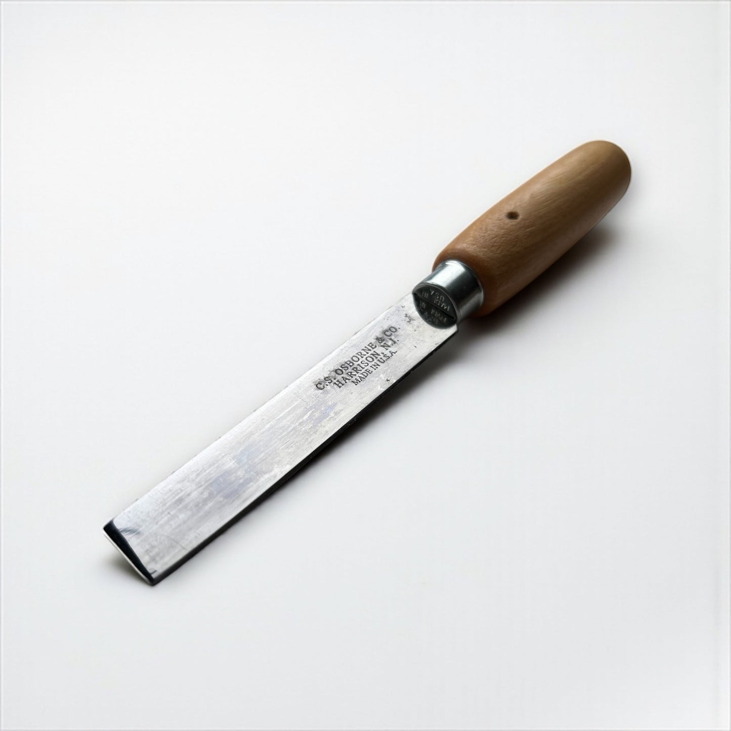 CS Osborne Square Point Leather Knife