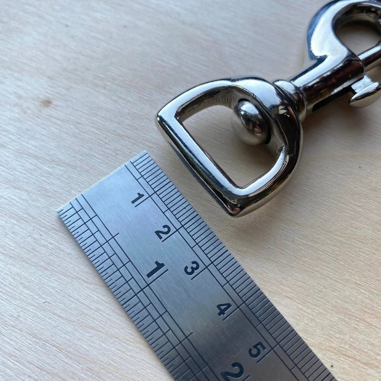 Swivel Trigger Hook in Solid Brass or Nickel Plated - British Leather Supplies