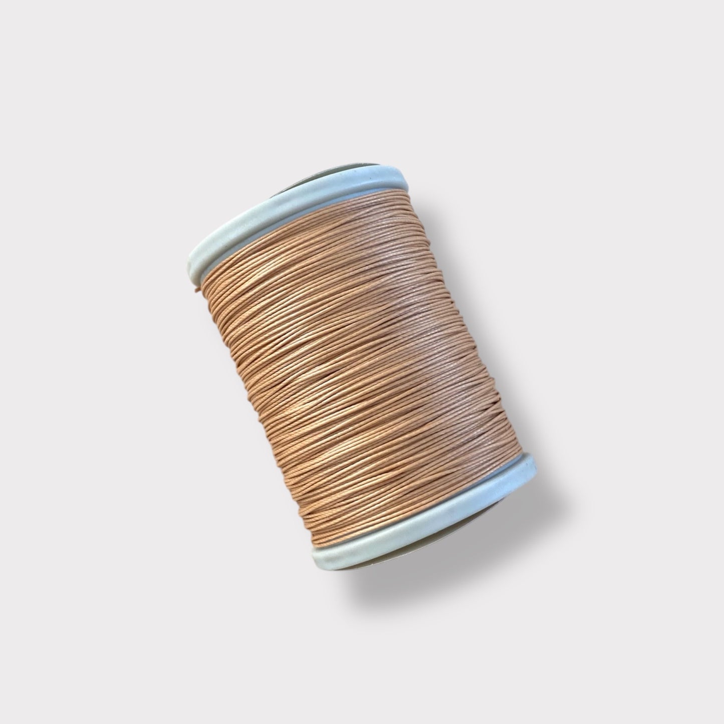 Cotton Linen Thread for Leatherwork - Beige Khaki, 0.55 mm