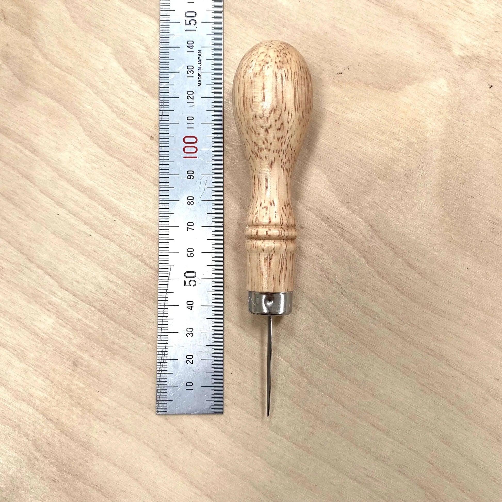 Diamond Leather Stitching Awl - Large Handle British Leather Supplies