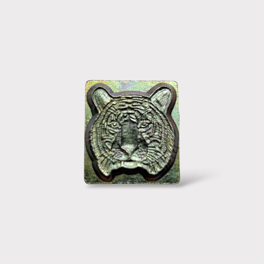 Leather Embossing Stamp Tiger Head