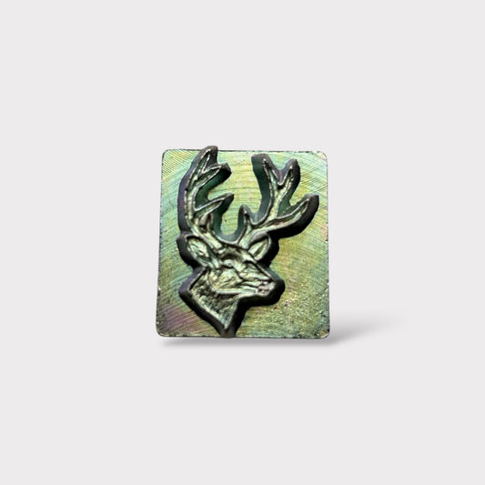 Leather Embossing Stamp Stag Head