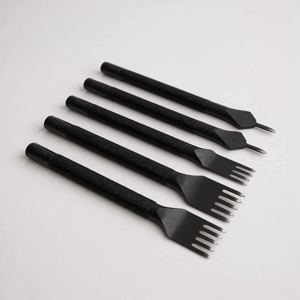 Economy Leather Stitching Punch Set, Diamond Style 3 mm