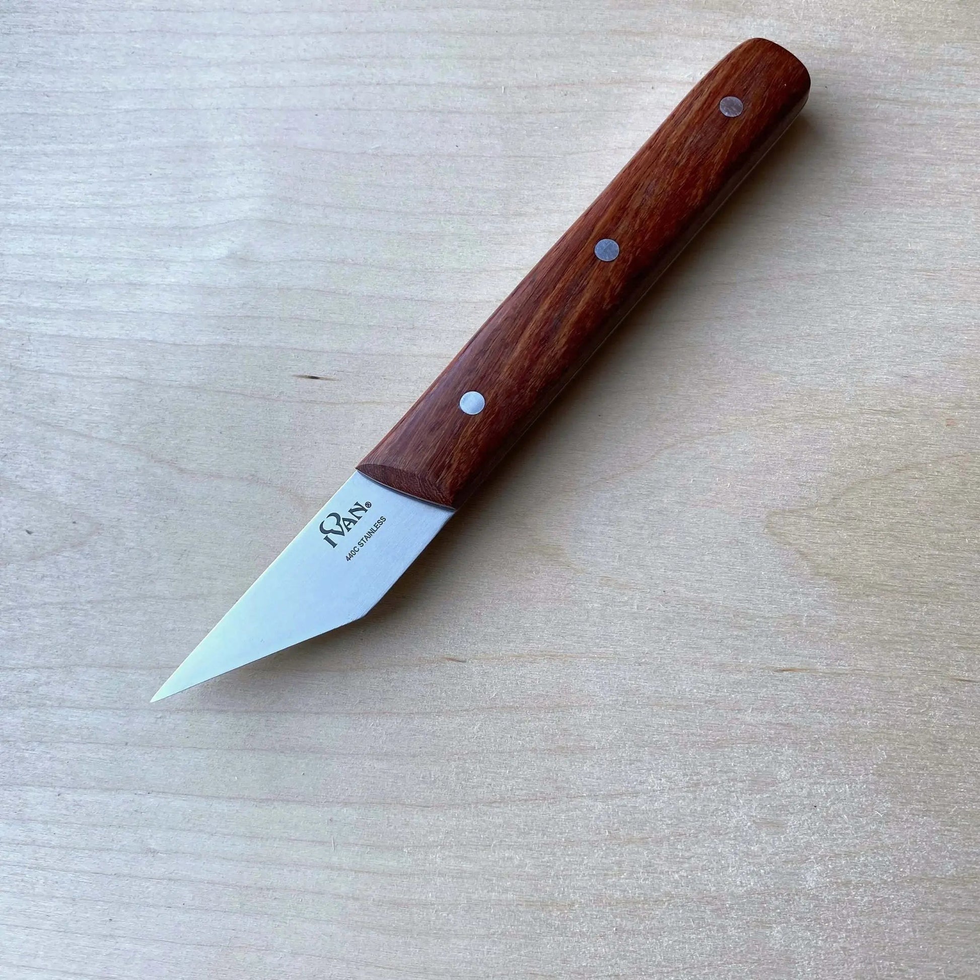 French Angled Leather Skiving Knife - British Leather Supplies