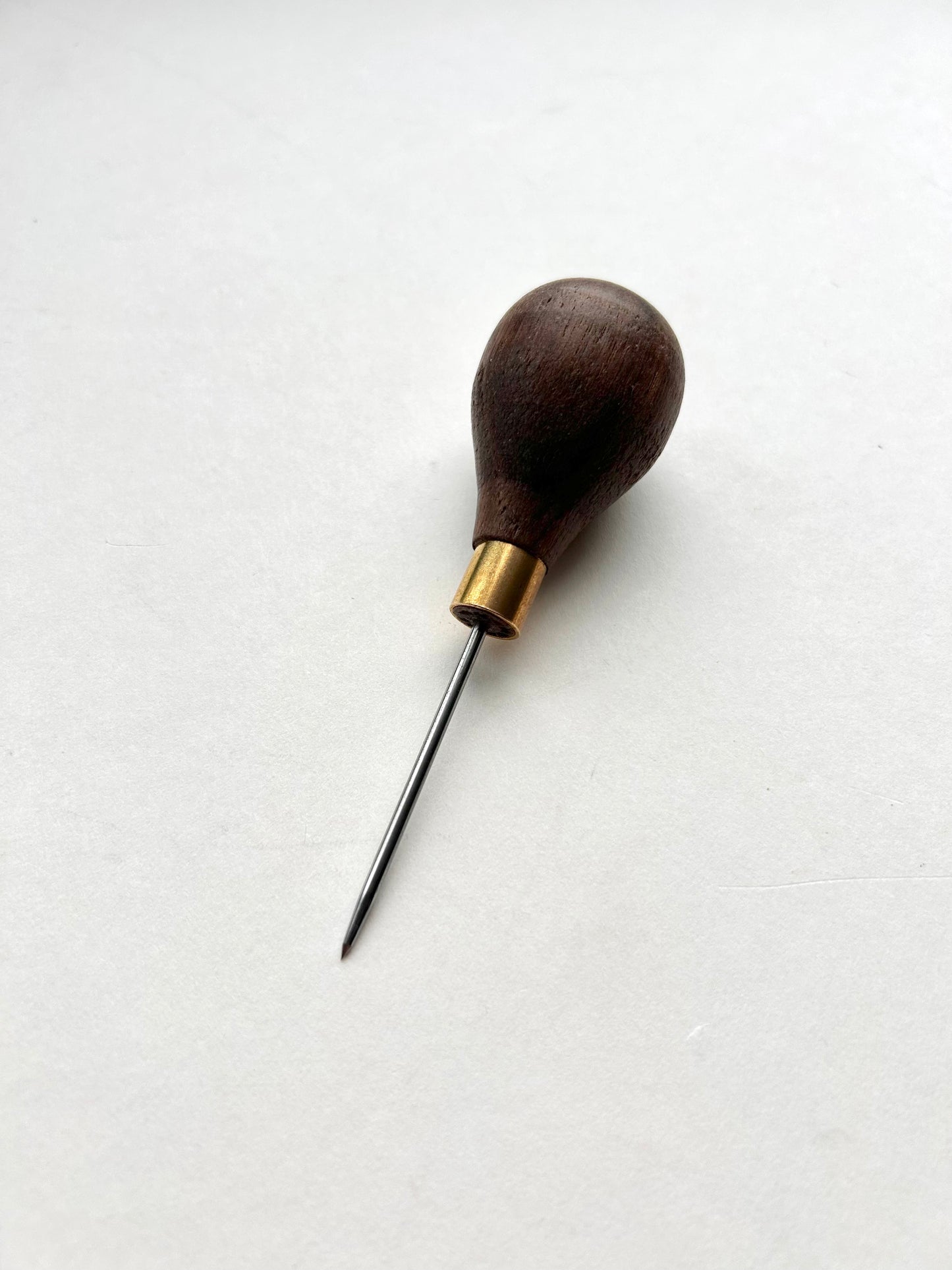 George Barnsley Clicker Scratch Awl - Walnut Handle