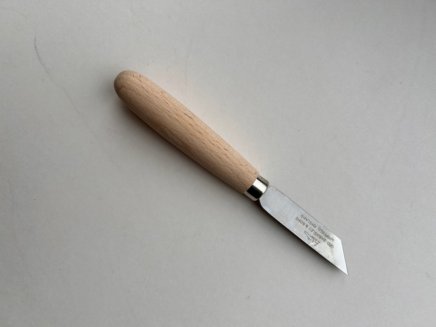George Barnsley Narrow Skiving Knife - Made in the UK