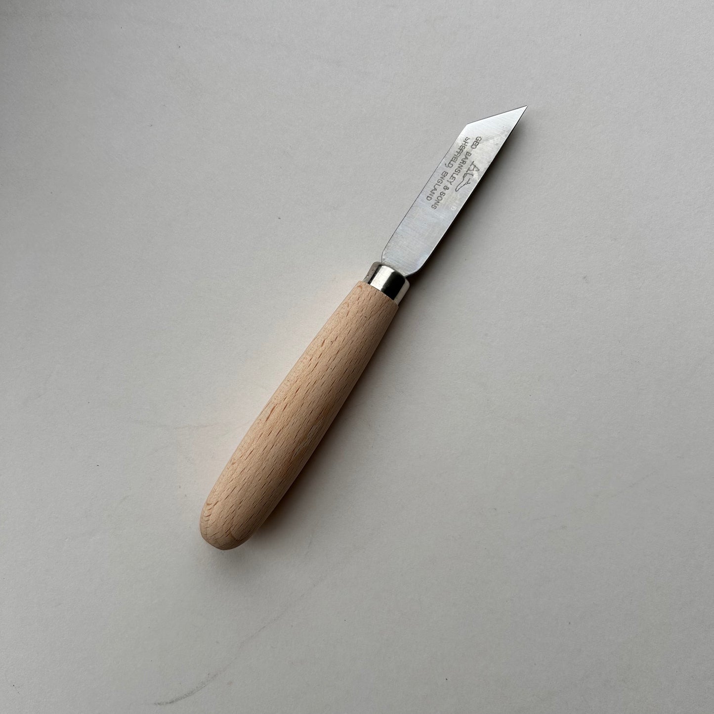 George Barnsley Narrow Skiving Knife - Made in the UK