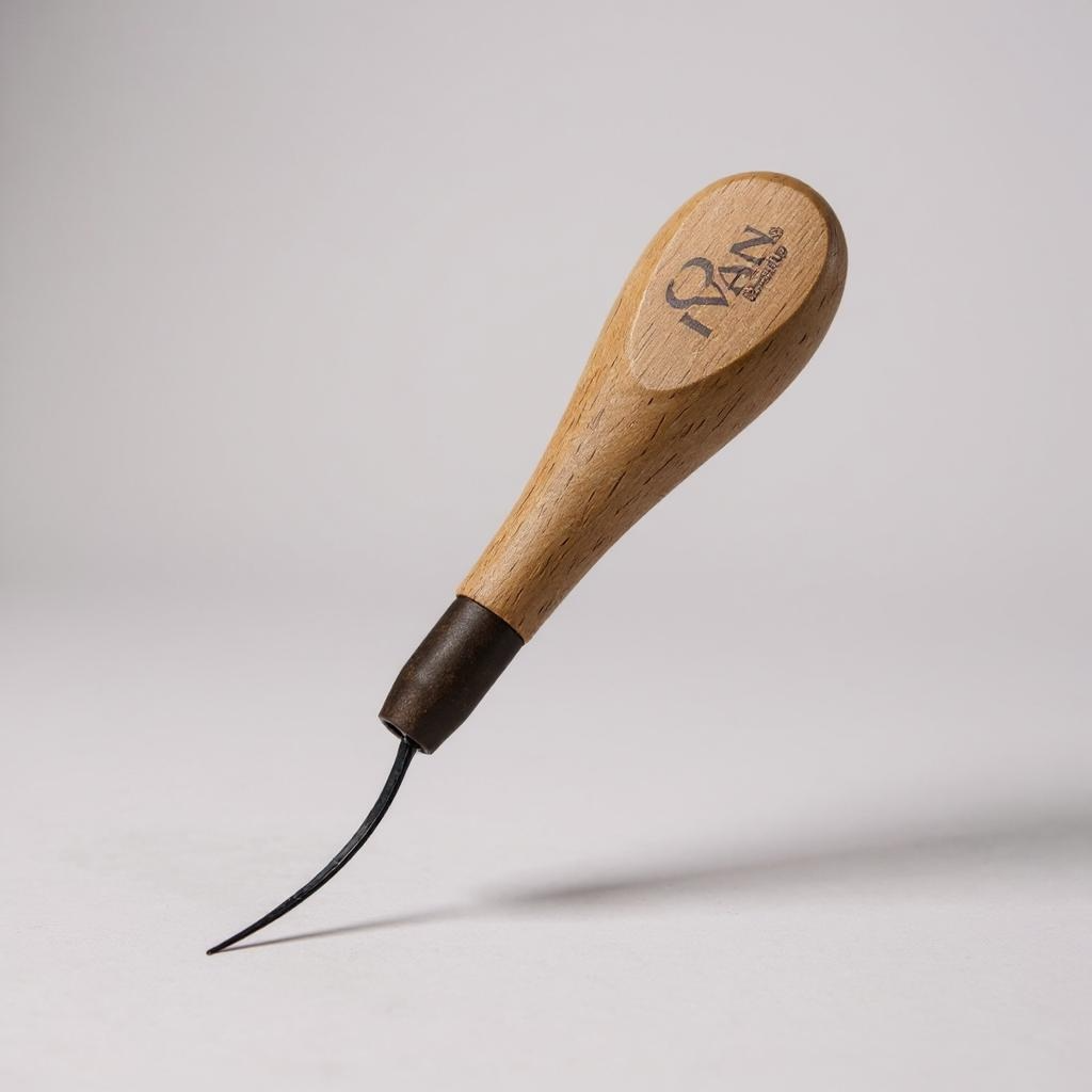 Curved Blade Leather Stitching Awl