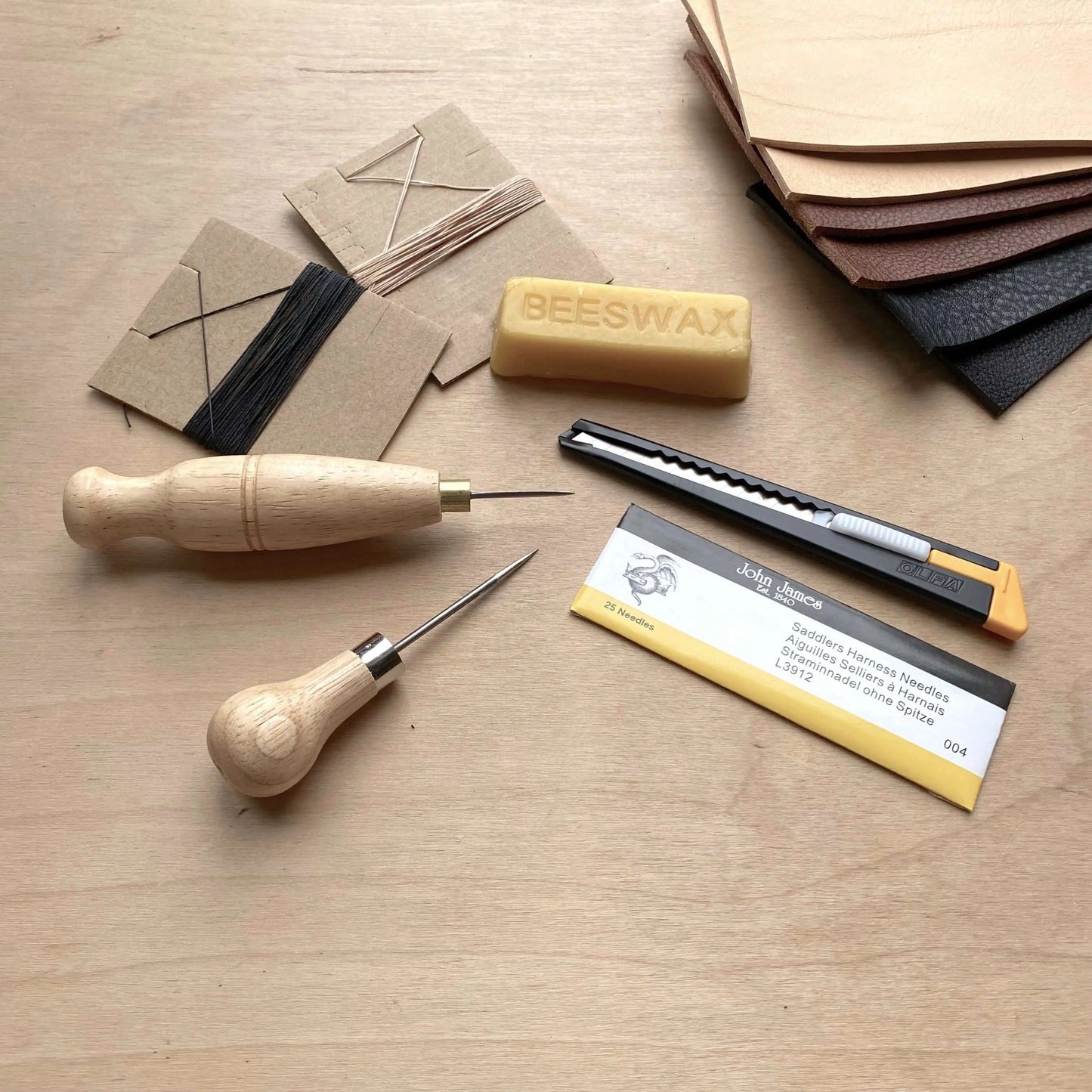 Leatherwork Starter Kit British Leather Supplies