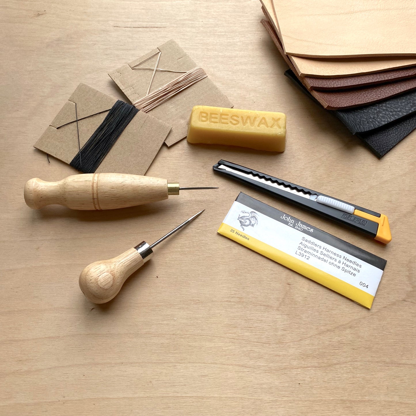 Leatherwork Starter Kit - Essentials