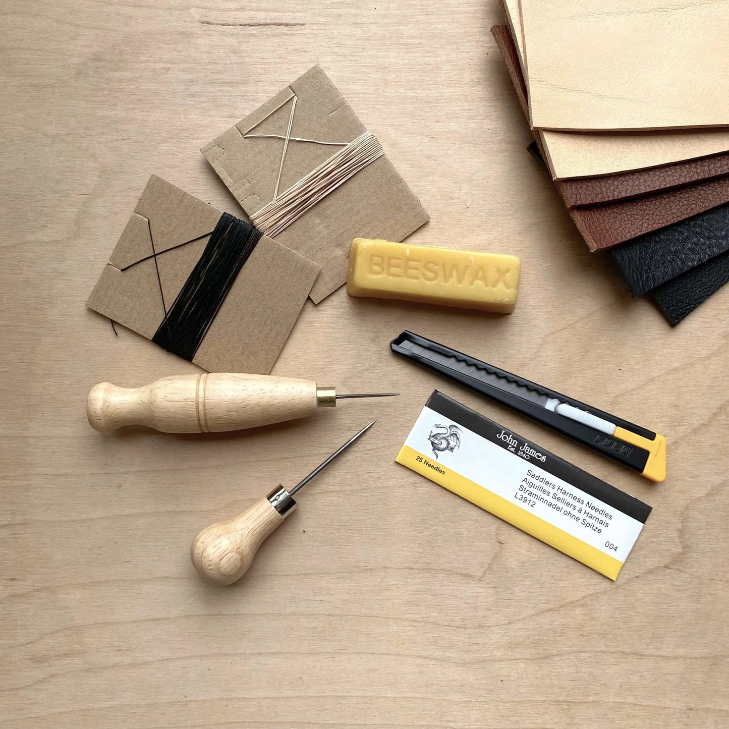 Leatherwork Starter Kit British Leather Supplies
