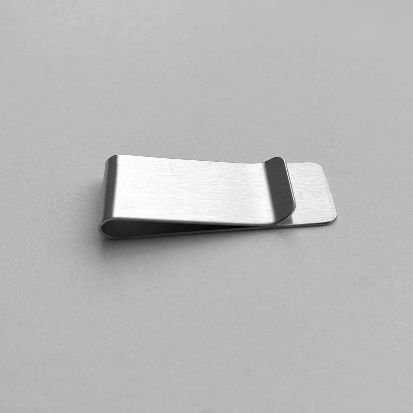 Stainless steel money clip
