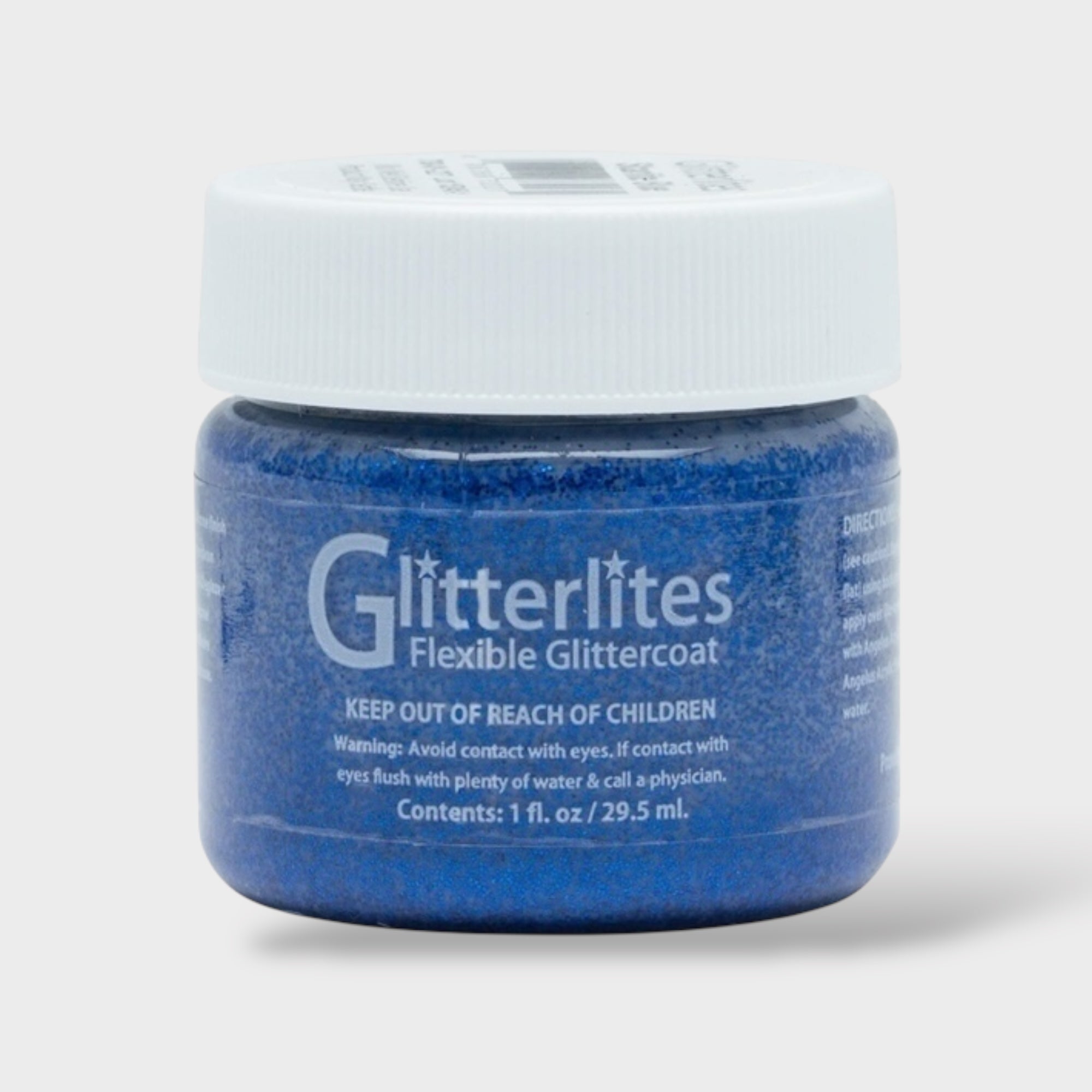Angelus Glitterlites Paint - Starlite Blue
