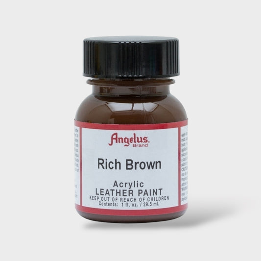 Angelus Acrylic Leather Paint - Rich Brown