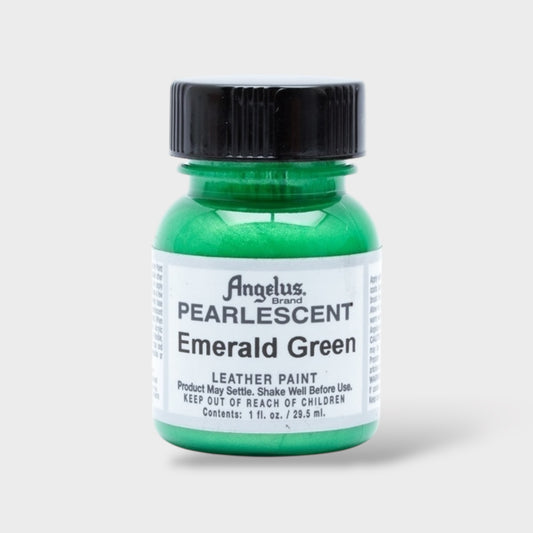 Angelus Pearlescent Acrylic Leather Paint - Emerald Green