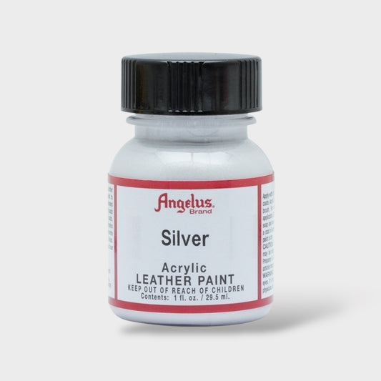 Angelus Acrylic Leather Paint - Silver