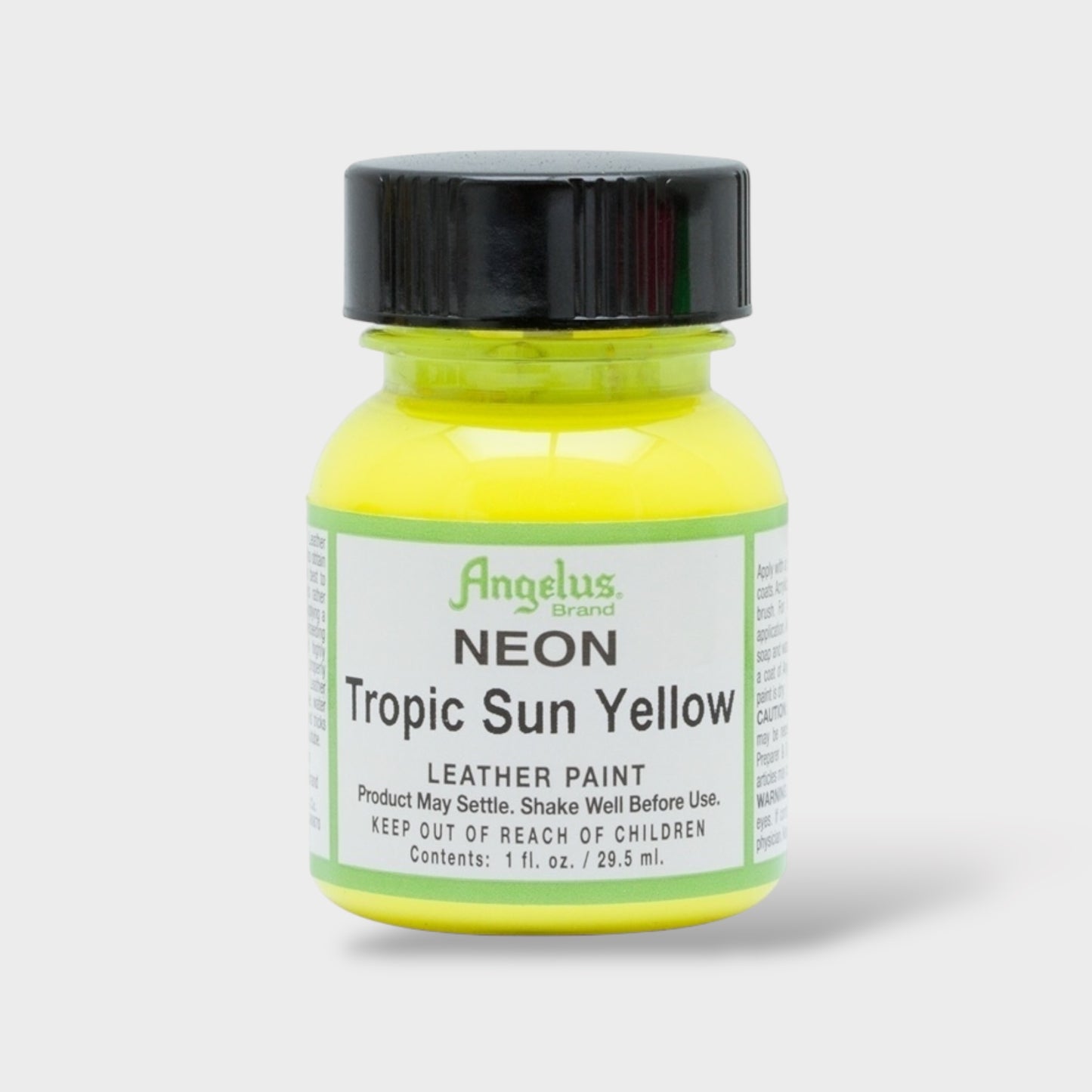 Angelus Neon Tropic Sun Yellow Leather Paint
