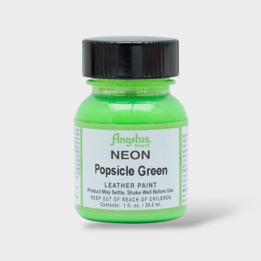 Angelus Neon Tropic Popsicle Green Leather Paint