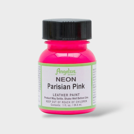 Angelus Neon Tropic Parisian Pink Leather Paint