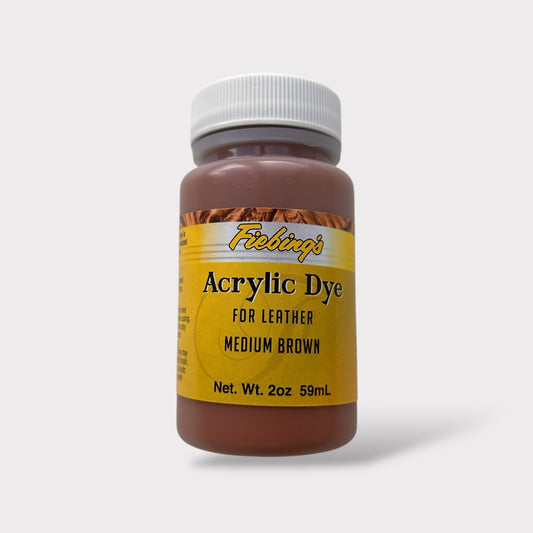 Fiebing's Acrylic Dye - Medium Brown