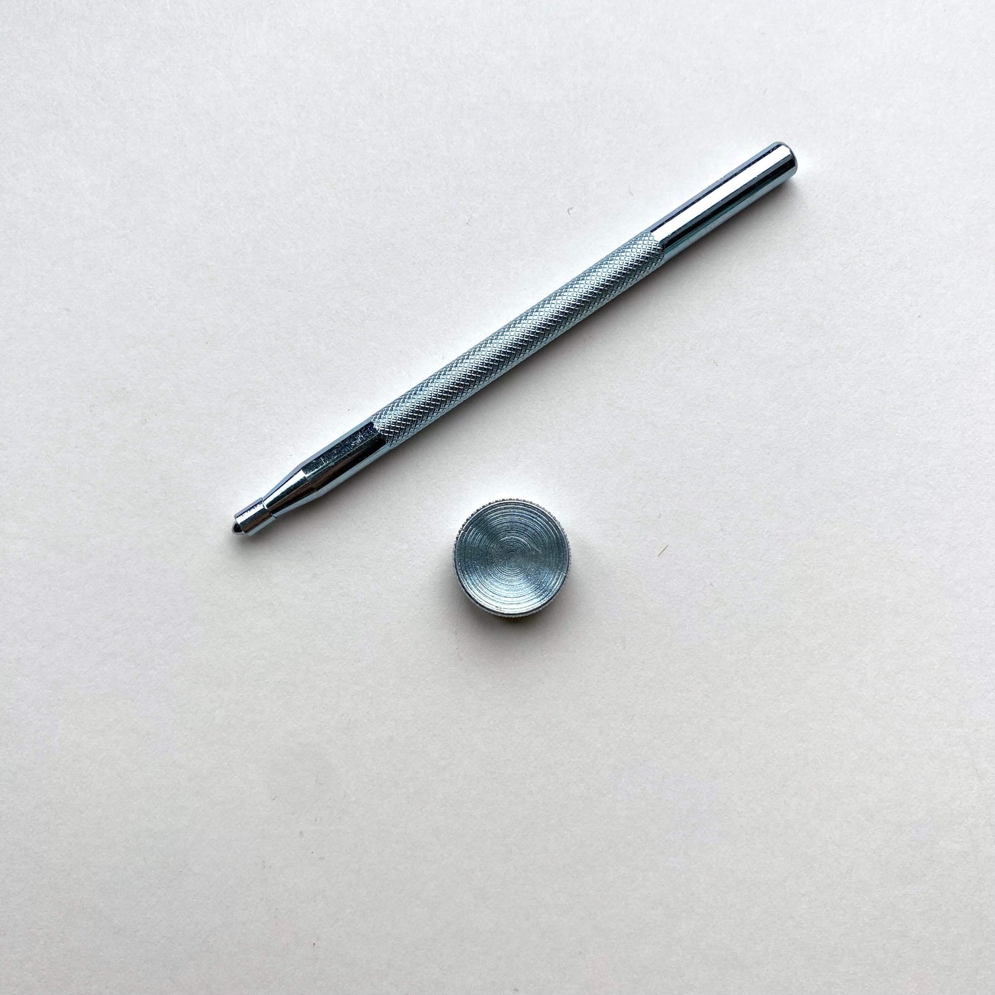 Popper snap fastener setting tool by British Leather Supplies