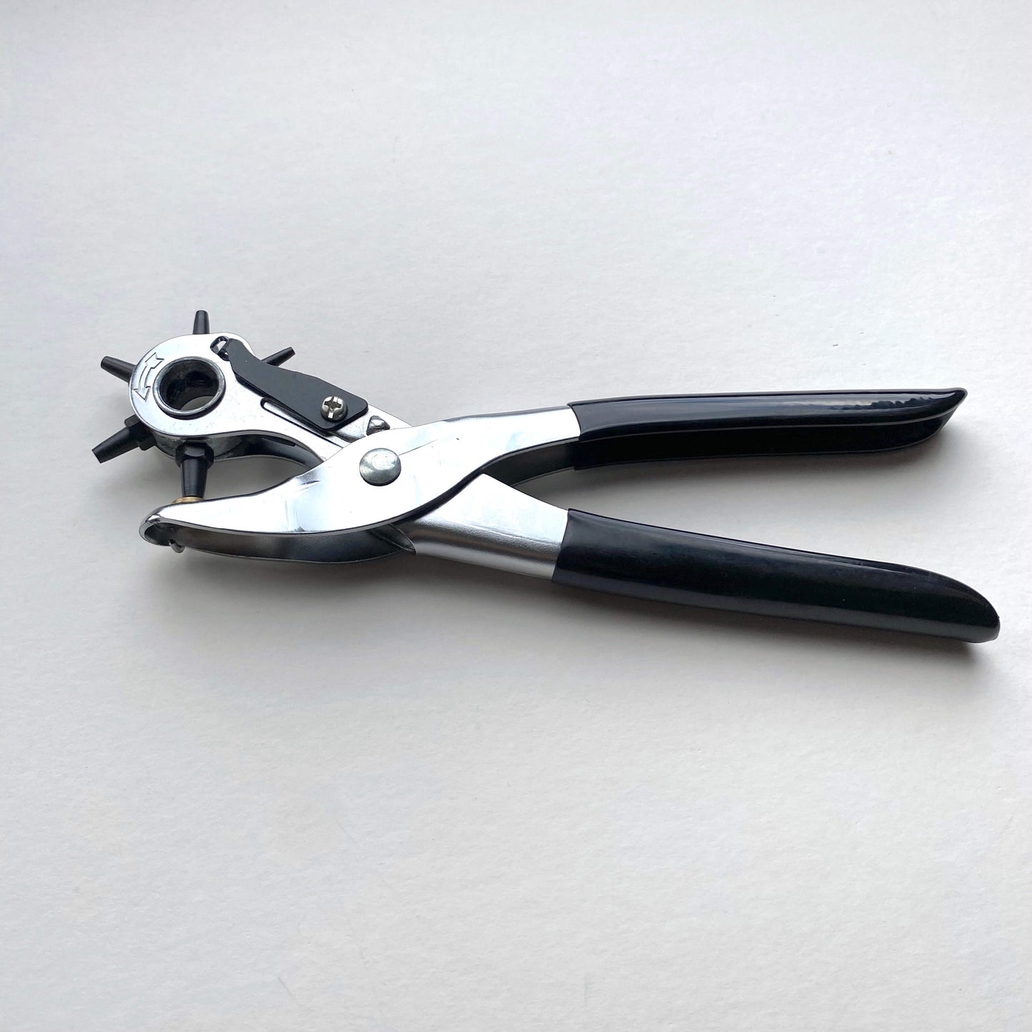 Rotary Leather Hole Punch Tool, Deluxe by Ivan with replacement tubes