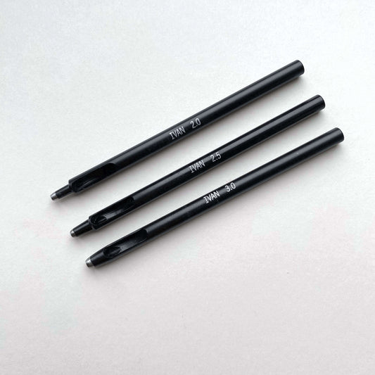 Round drive punch tool by Ivan | British Leather Supplies