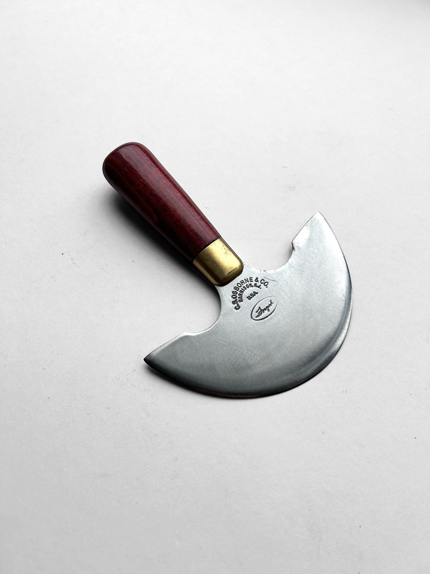 Saddlers Round Knife C.S. Osborne No. 70