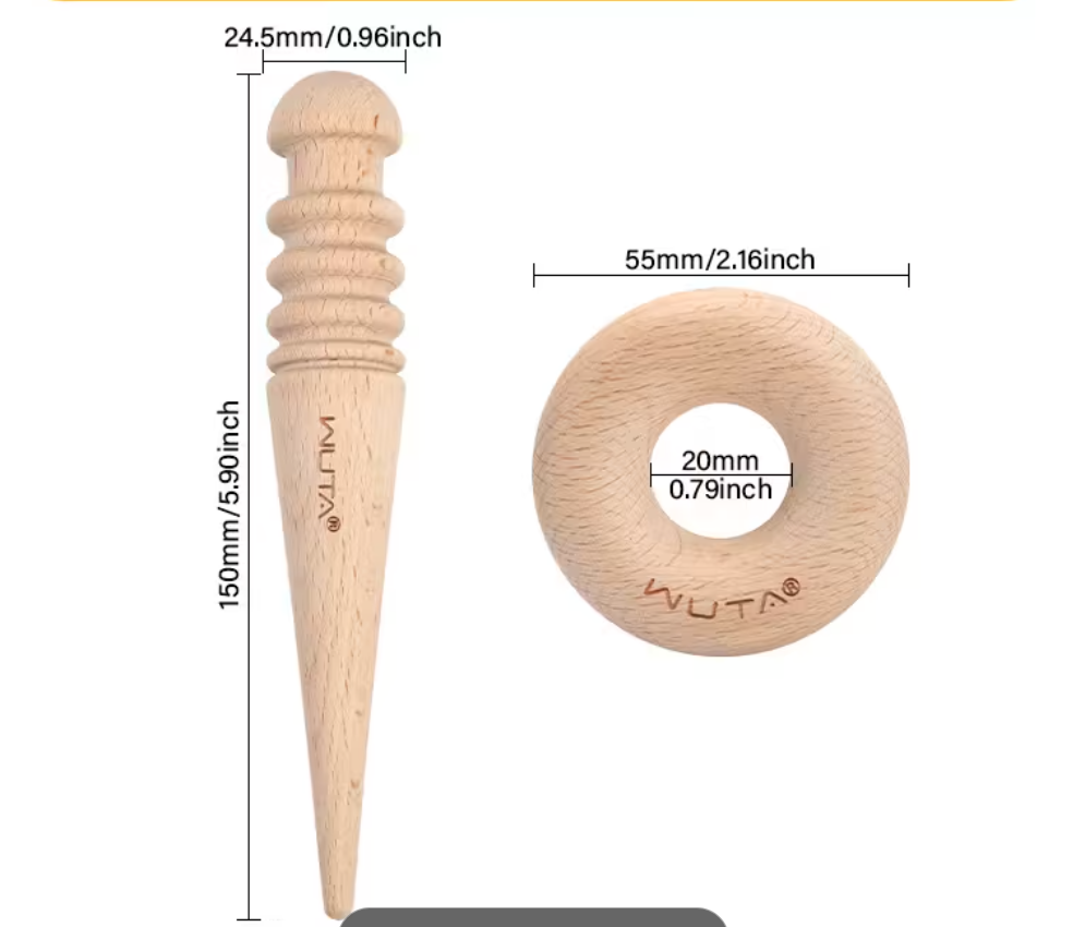 Leather Edge Burnishing Tool Set - WUTA