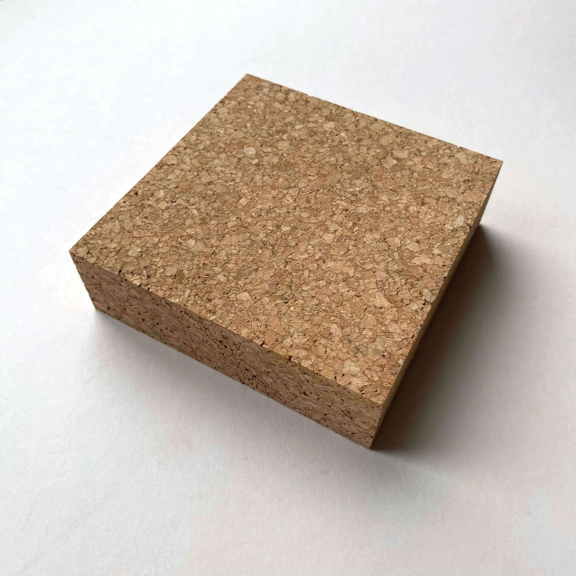 Cork Block for Leatherwork - Square - British Leather Supplies