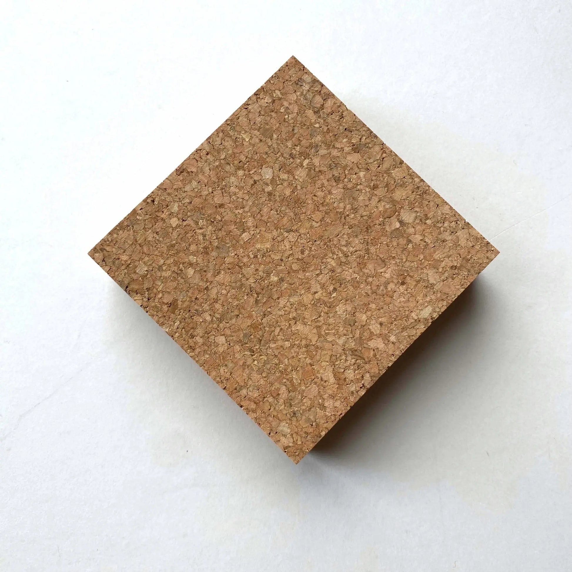 Cork Block for Leatherwork - Square - British Leather Supplies
