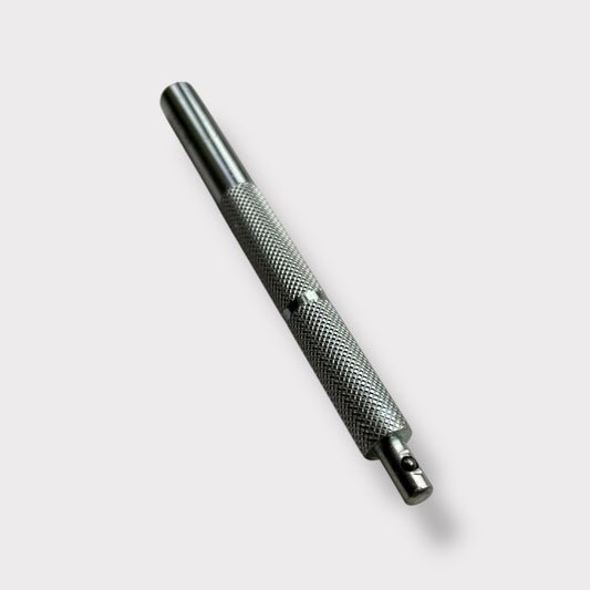 Spring-Loaded Leather Stamp Handle