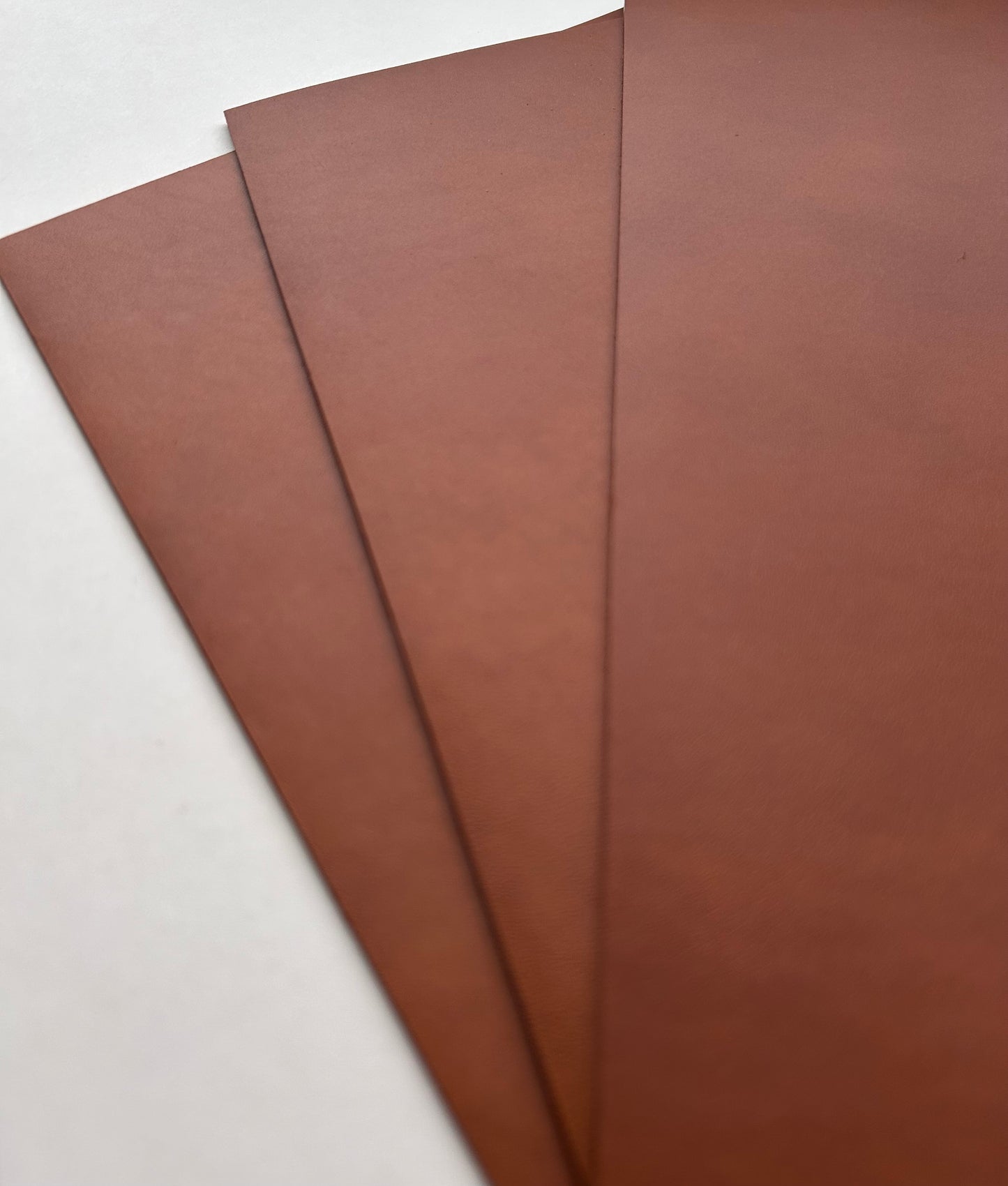 Veg Tan Leather Pieces in Tan, Badalassi Carlo