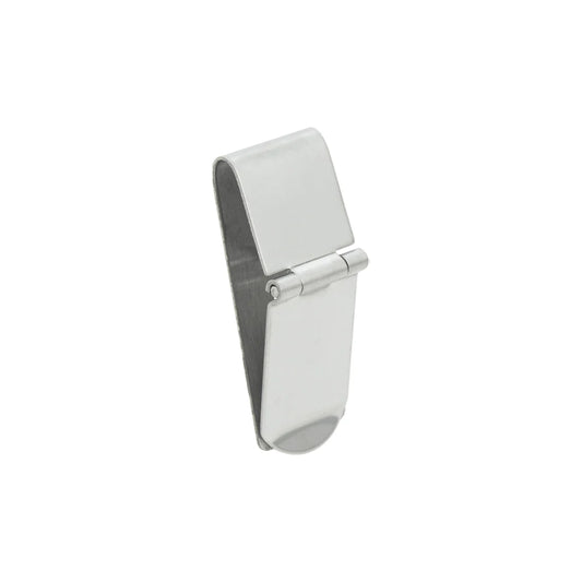 Money Clip With Flap Stainless Steel