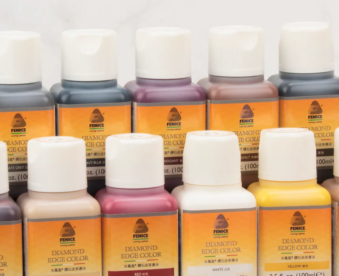 Fenice Diamond Edge Color: The Secret to Professional Leather Edges