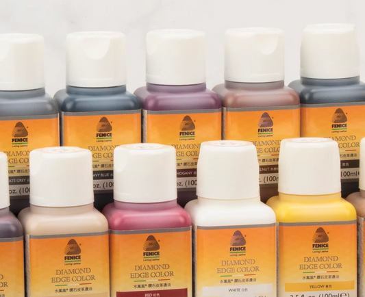 Fenice Diamond Edge Color: The Secret to Professional Leather Edges