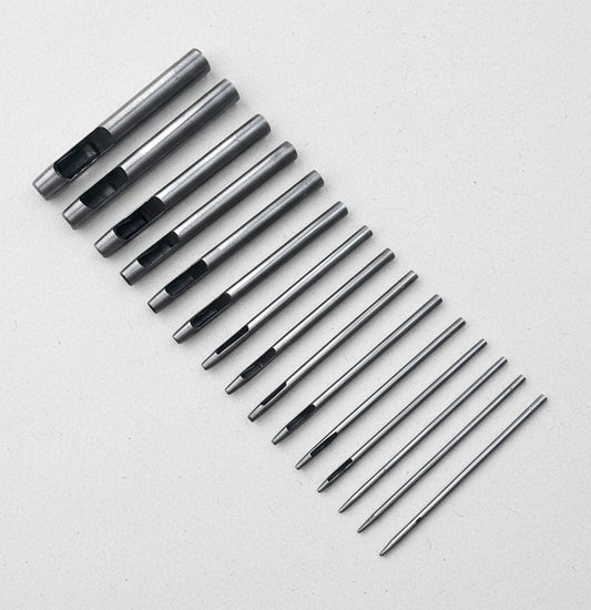 Economy Leather Hole Punch Set of 15