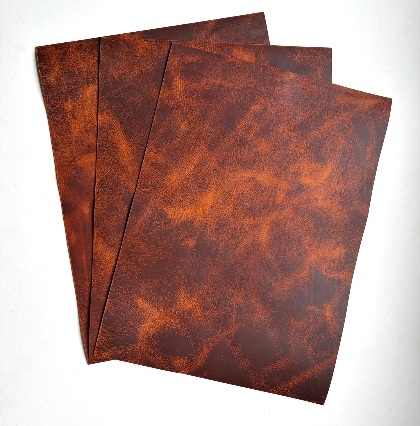 Badalassi Carlo Wax Vegetable Tanned Leather Panels – Olmo